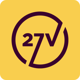 27V logo