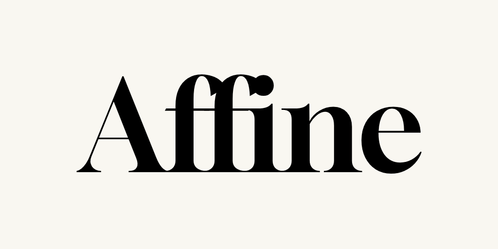 Affine logo