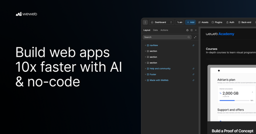 WeWeb — Visual Web App Builder logo