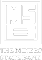The Miners State Bank logo