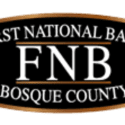 First National Bank of Bosque County logo