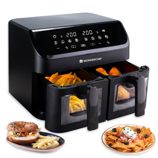 Regenta Digital Air Fryer with Dual Basket logo