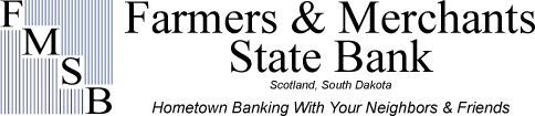Farmers & Merchants State Bank of Scotland logo