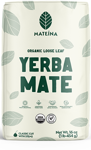 Mateina Organic Loose Leaf Yerba Mate logo